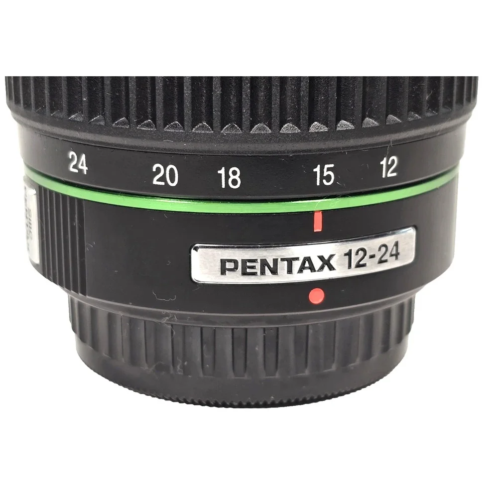 SMC Pentax-DA 12-24mm F4 ED AL (IF) Wide Angle Zoom Lens, Hood, & Caps